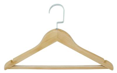 China Smooth finished Hotel Room Hangers 430*17*17mm With Flat Hook for sale