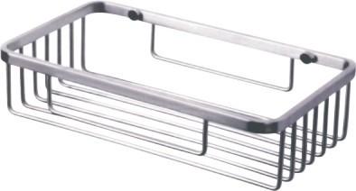 China 304 Stainless Steel Basket Tray Wall Brackets For Hotel Bathroom for sale