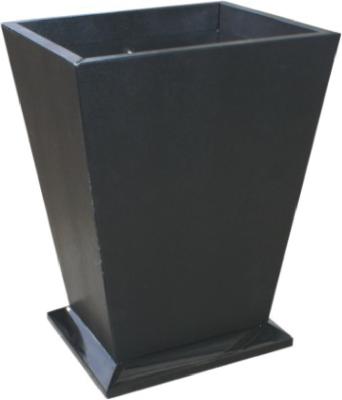 China PULV Hotel Recycling Bins PU Leather Cover With Metal Inner for sale