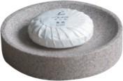 China Jabonera de la piedra arenisca de la resina alrededor de la forma para los cuartos de baño de lujo en venta