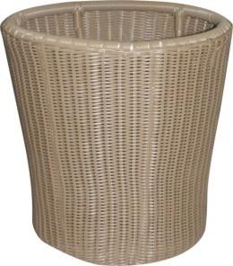 China Eco Friendly Rattan Towel  Hotel Laundry Basket Covered Laundry Hamper for sale