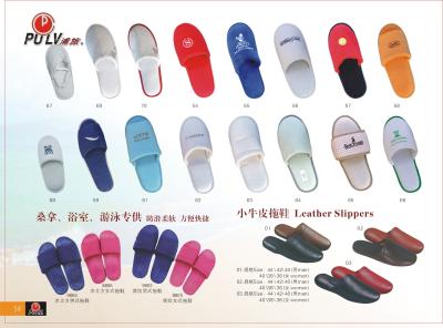 Cina Peli la massa eliminabile bianca delle pantofole della stazione termale della camera di albergo del classico amichevole delle pantofole in vendita