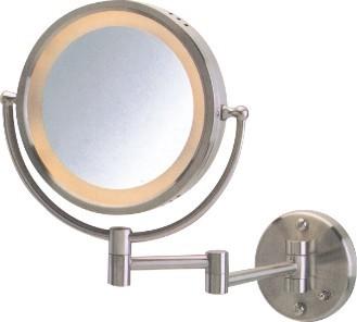 China Hotel Bathroom Polish 304 Stainless Steel Magnifying Mirror 9