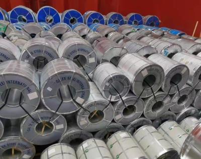 China Decoiling lustrou tiras de aço inoxidável para antiusura Nonmagnetic do automóvel à venda