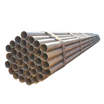 China Black Painted ERW Carbon Steel Pipe , Alloy Seamless Carbon Steel Tube for sale