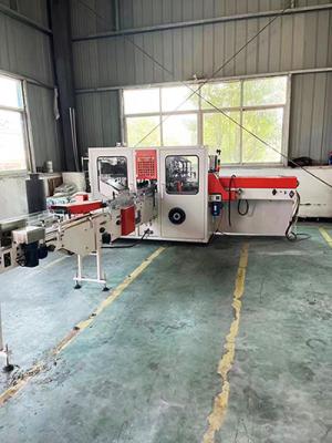 China CE doble de la máquina de la fabricación de papel de papel higiénico de la mano de CPP segundo de la película del calor en venta