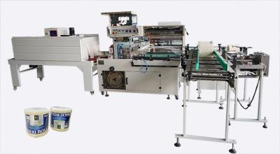 China Side Sealing System Maxi Roll Tissue Paper Packing Machine 40m/Min for sale