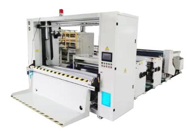 China Nichtgewebter beschichtender Papierslitter Rewinder bearbeiten Durchmesser 800mm maschinell zu verkaufen