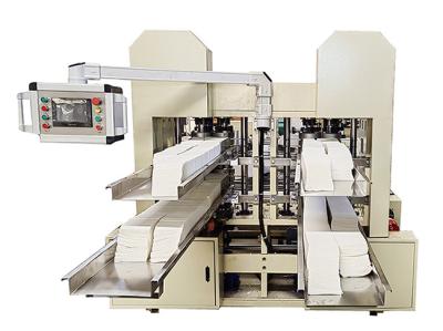 China 115x115mm Quarter Folding Napkin Tissue Paper Machine 300m/Min for sale