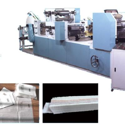 China 4KW 380V Paper Napkin Machine Napkin Folder Machine 400 Sheets Per Min for sale
