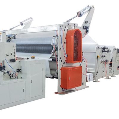 China Automatic Kitchen Towel Machine Point To Point Laminated Emboss for sale