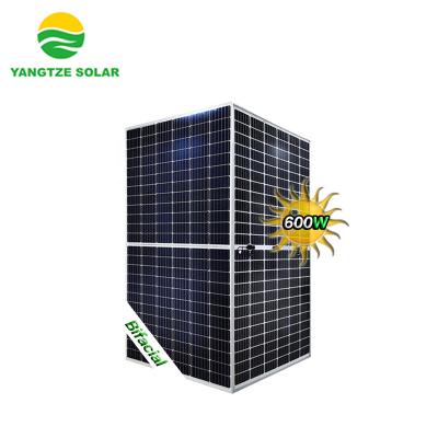 Chine Module photovoltaïque Bifacial 600W de panneau solaire d'ODM à vendre