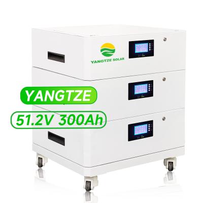 China 48V 300Ah Ion Stackable Lithium Batteries Energy Storage 15KWh for sale