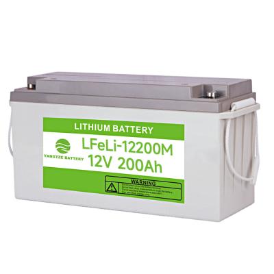 China 12.8V 200ah Rechargeable Lithium Solar System Battery For Solar Storage for sale