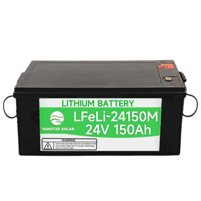 China High Discharge 150ah 24V Lithium Solar Battery Packs For Solar Panels 25.6V for sale