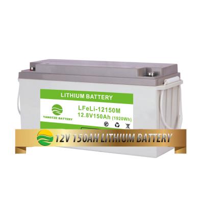 Chine Cycle profond d'Ion Lithium Phosphate Battery Solar 150Ah 12V de l'inverseur Lifepo4 à vendre