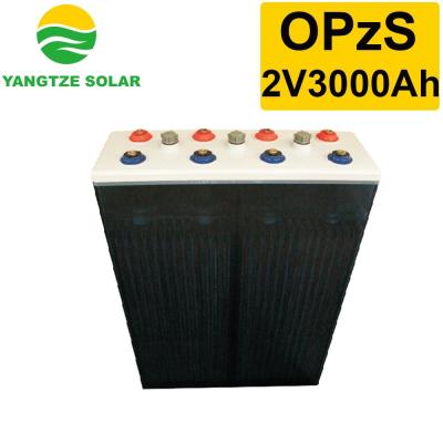 Китай батарея цикла солнечных батарей 3000Ah Opzs трубчатая глубокая продается