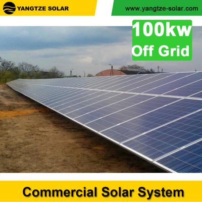 China ROHS 100KW Off Grid Solar System Kit for Commercial Home for sale