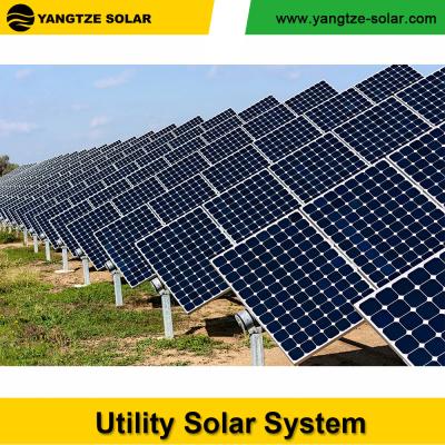China Del sistema de la planta de energía solar de la rejilla 500kw para el tejado en venta
