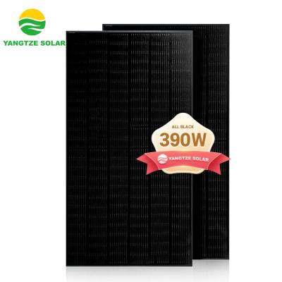 Chine module mono polycristallin noir de picovolte du panneau solaire 48V plein 390w à vendre