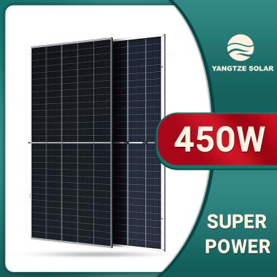 China 9BB 450W PV Bifacial Module Solar Panel 144Cells New Technology For Roof for sale