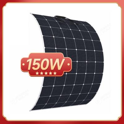 China 150w PV Frameless Solar Modules Panel 10BB IP68 Rated for sale