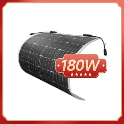 Cina I pannelli solari flessibili da 180 watt con il ODM di Half Cell 10BB del regolatore 12v in vendita