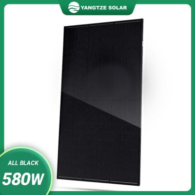 China 580W IP68 Mono Polycrystalline Solar Panels Half Cut Lightweight for sale