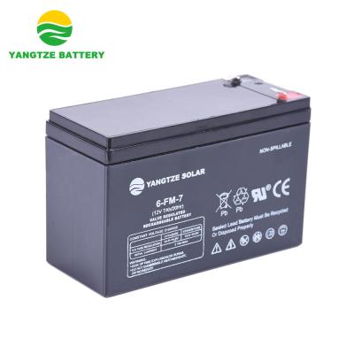 Chine 12V 7Ah Advanced Gel Battery With M8 / M10 Terminal Free Maintenance à vendre