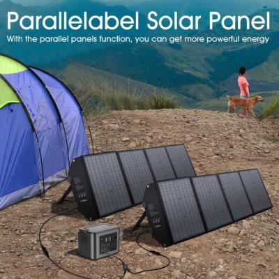 China 300W Panel solar plegable mono Sistema de almacenamiento solar exterior portátil en venta