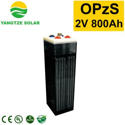 China 2V 800Ah Tubular OPZS Bateria com mais de 20 anos de vida útil à venda