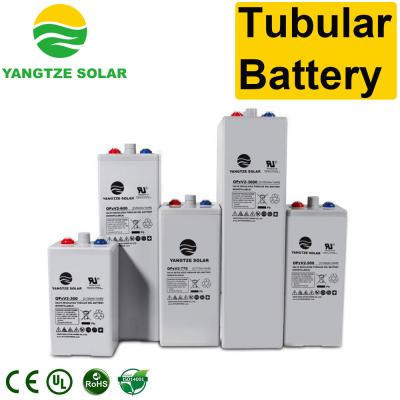 China 20+ Years Life Span 2V 2000Ah Tubular OPZV Battery For Wind Solar Energy System for sale