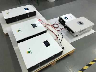 China Almacenamiento de energía Powerwall Inversor de energía de hierro fosfato 100Ah 48V Batería solar de iones de litio 48v 200Ah Lifepo4 en venta