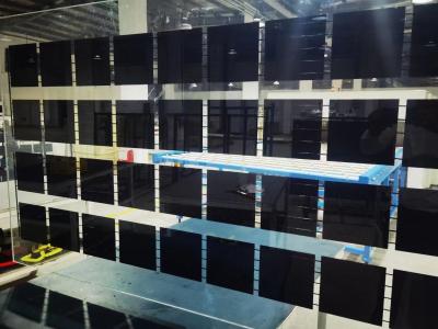 Cina 200W di alta qualità sigarette mono fotovoltaico bipv trasparente di silicio amorfo doppio vetro pannelli solari in vendita