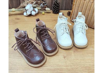 Китай Осень 2023 Мартин Детские Zipper PU кожаные туфли Лодыжки Ботинки Высота унисекс продается