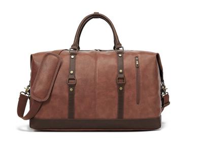 China Oversized Camera Messenger Bags Custom Leather Luxury Vintage Outdoor Duffle Bag à venda
