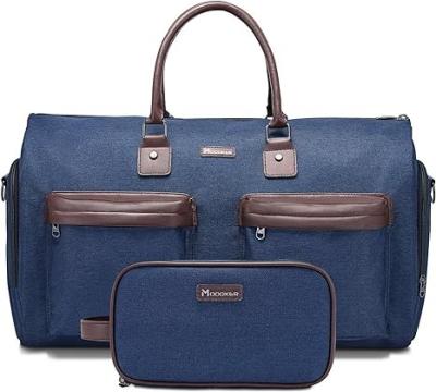 중국 남성용 크세포트 여행 가방 크로스보디 가방 남성용 어깨 가방 캔버스 핸드백 (파란색) 판매용