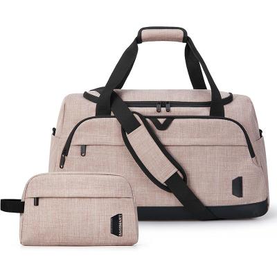 China Women 38L Carry on Overnight Bag Personalized Travel Large Capacity Bag Weekender Bag Te koop