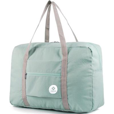 China Tote Weekender Overnight Bag for Women Sport Airlines Foldable Travel Duffel Bag en venta