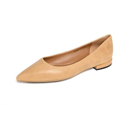 China Women'S Classic Ballet Flats, Pointed Toe Flats Slip On, Casual Comfort Dress Flats Shoes for sale