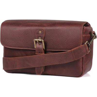 Κίνα Genuine Leather High Quality Sling Bag Small Unisex Design Custom Size Lovely Stylish for Daily Use Camera Messenger Bag προς πώληση