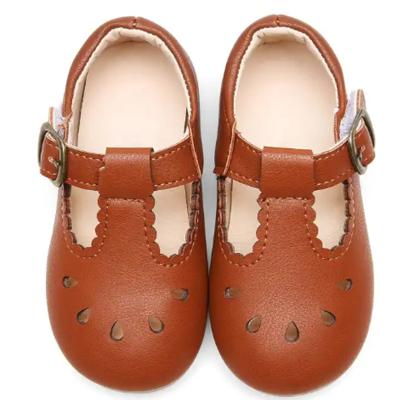 China Customized Girl's Classic Mary Jane Toddler Girls School Uniform Flat Dress Shoes  College Style Dress Shoes for sale