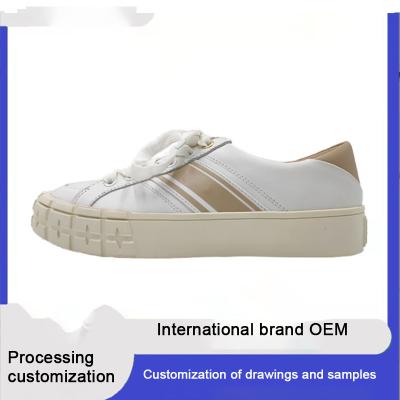 China Fashion Lace Up Flat Casual Sneakers High Top And Low Top Shoes for sale