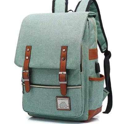 China Top Sale Fresh Material New Design Hot Selling Top Trendy Low Price USB Backpack Travel School College Bags à venda