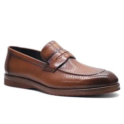 中国 Classic Formal Men Business Shoes Luxury Leather Shoes Ultra Lightweight Breathable 販売のため