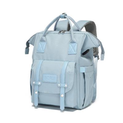 Cina Backpack Travelling Bags Solid Color Mommy and baby Waterproof Portable large backpack in vendita