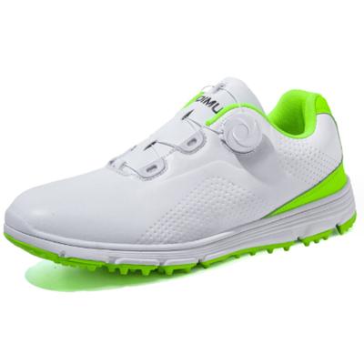 China White Trainers Gym Tennis Shoes Breathable Button Green Comfortable Men Shoes for sale