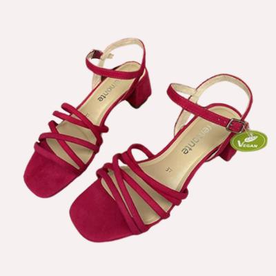 Cina Donna Sandali Casual di alta qualità di moda Sandali a tacco largo Scarpe da spiaggia in vendita
