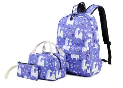 China Unicorn Thicken Shoulder Strap Lightweight School Backpack Durable Water Resistant Fabric for sale