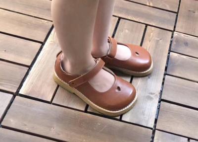 Cina Scarpe rotonde degli appartamenti di Mary Jane del dito del piede del vestito dall'uniforme scolastico delle ragazze in vendita